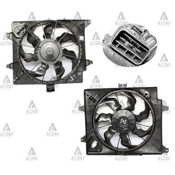 KOREA 25380A5800 Fan Radyatör I-30 12-16 Ceed 12= Dizel (Hcc) 