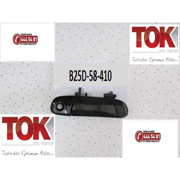 LOCALPAR 1-B25D-58-410 Kapı Kolu 323 99-02 Ön Sağ Siyah-Boyanır 