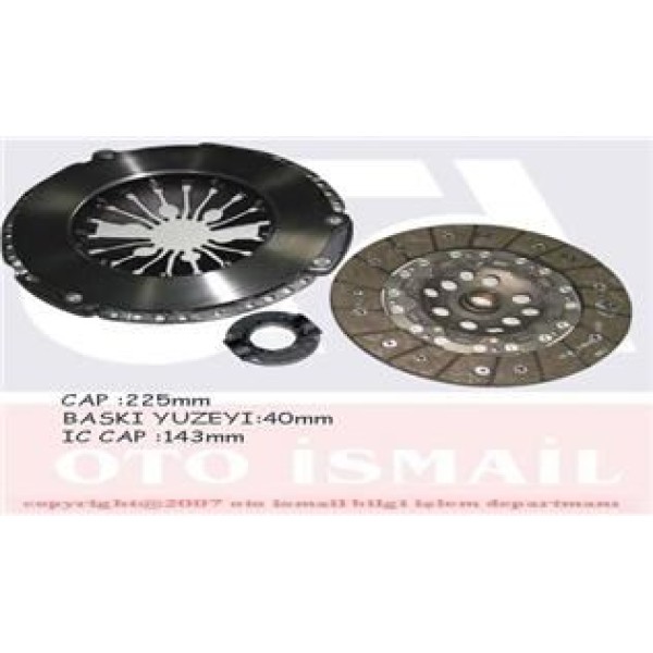 LUK 623304700 Debriyaj Seti Golf IV Bora / A3 / Cordoba Leon 1.9 TDI 1.8T Alh Agr Ahu 