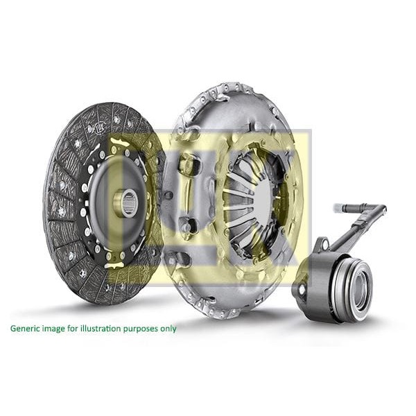 LUK 624327833 Debriyaj Seti Crafter 2.5 TDI 06- 240Mm 