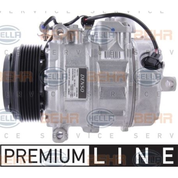 KNECHT ACP113000S Klima Kompresörü (Çap 110Mm) F07 F10 F11 F01 F02 N57 D30 A (Eno:8Fk351111591)