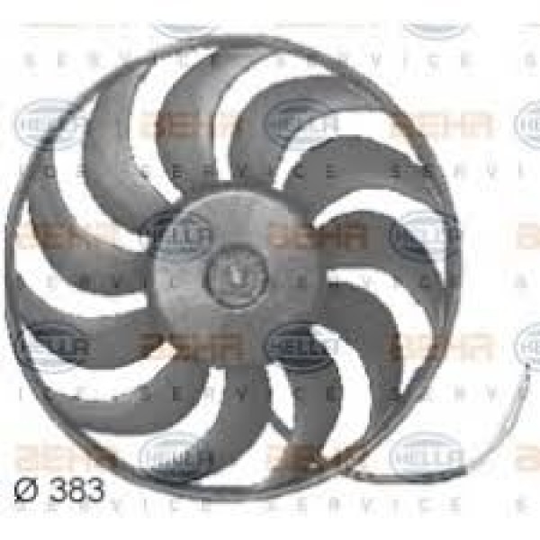 KNECHT CFF133000S Fan Motoru 400Mm (Davlumbazsız) A6 2.0 TDI Bvg 09-03 Bne Blb (Eno:8Ew351034781) 