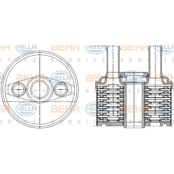 KNECHT CLC179000S Yağ Soğutucu 03- Golf V VI Vıı Jetta Passat A3