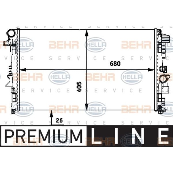 KNECHT CR608000P Mahle