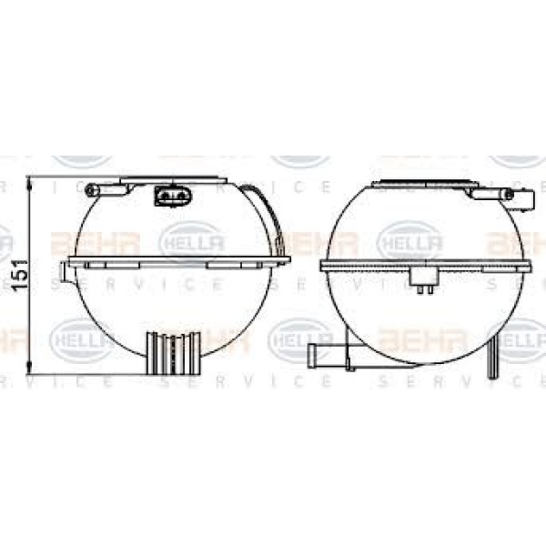 KNECHT CRT22000S Mahle