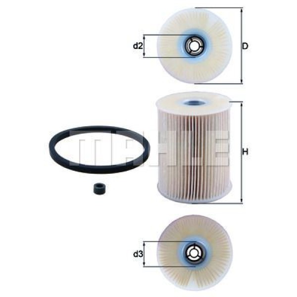 KNECHT KX78D Yakıt Filtresi Opel Corsa D Merıva Zafira B 1.7Cdtı 06- 