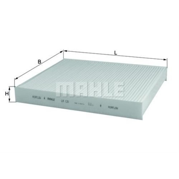 KNECHT LA120 Polen Filtresi Polo 01- / A2 00- / Cordoba 02- Ibiza 02- / Fabia 99- Roomster 06- 