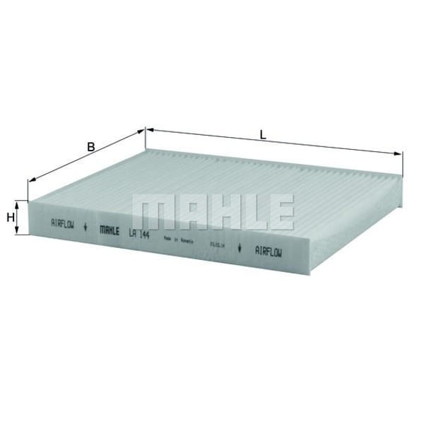 KNECHT LA144 Polen Filtresi Doblo 01- Idea Punto 09- / Musa 04- Ypsılon 03-