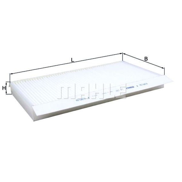 KNECHT LA197 Polen Filtresi Bmw 5 E60 E61 03-10 Bmw 6 E63 E64 03- Çıftlı