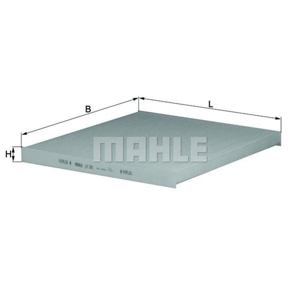 MAHLE LA306 Polen Filtresi Corsa D-Punto III-Fiorino-Nemo-Mıto 1.3Cdtı-1.4-1.6Jtd-1.7Cdtı 