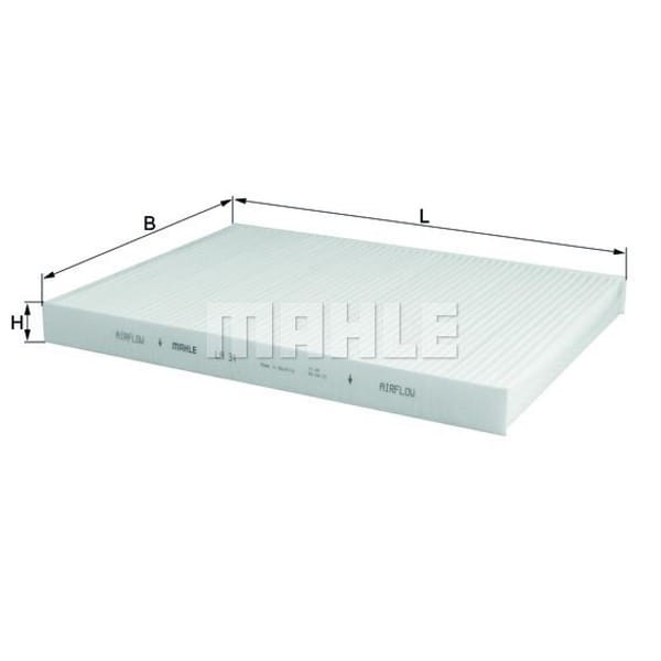 KNECHT LA31OF Polen Filtresi Golf III 91-97 Polo 94- Lupo 98- Passat 00- Vento 91- Caddy II 95-04 /