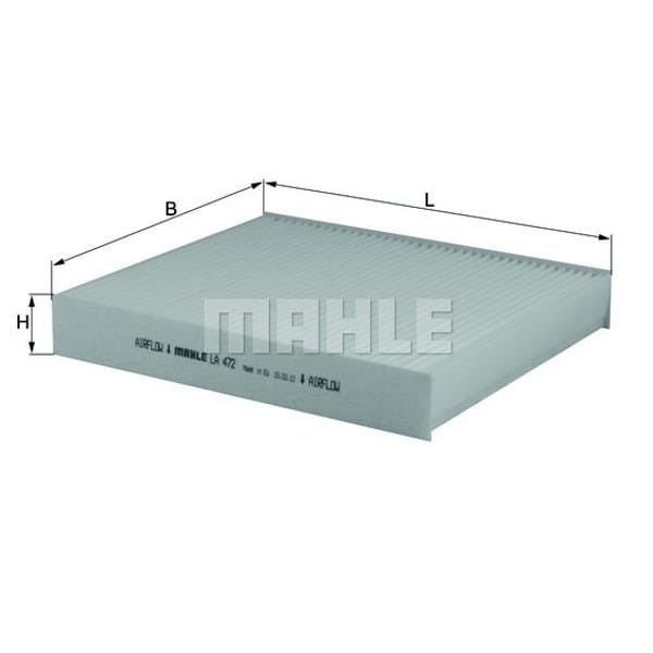 KNECHT LA472 Polen Filtresi Astra J 09-12 Insignia 09-12 Zafira C 11- Merıva B 10- Cascada 13- Mokka