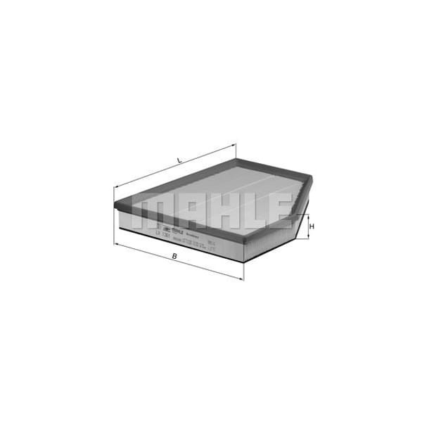 MAHLE-KNECHT LX1261 Hava Filtresi Bmw 5 05-10 5.20D 5.35D