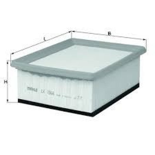 KNECHT LX1568 Hava Filtresi Partner 02- / Berlingo 2.0 HDI 1.9D Dw8 