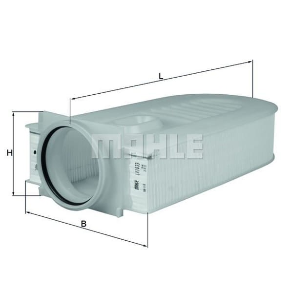 MAHLE-KNECHT LX1833 Hava Filtresi Mercedes W204 W212 W221 W166 W222 11-