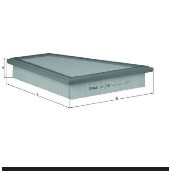 MAHLE LX2787 Hava Filtresi Bmw 5 11- Bmw Z4 Bmw X1 520İ