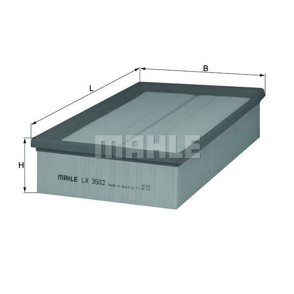 KNECHT LX3502 Hava Filtresi Golf VI Vıı / A3 / Leon III / Octavia III 1.6 TDI 2.0 TDI