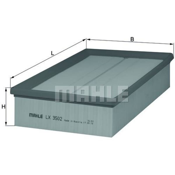 KNECHT LX3503 Hava Filtresi Golf VI Vıı / A3 / Leon III / Octavia III 1.6 TDI 2.0 TDI