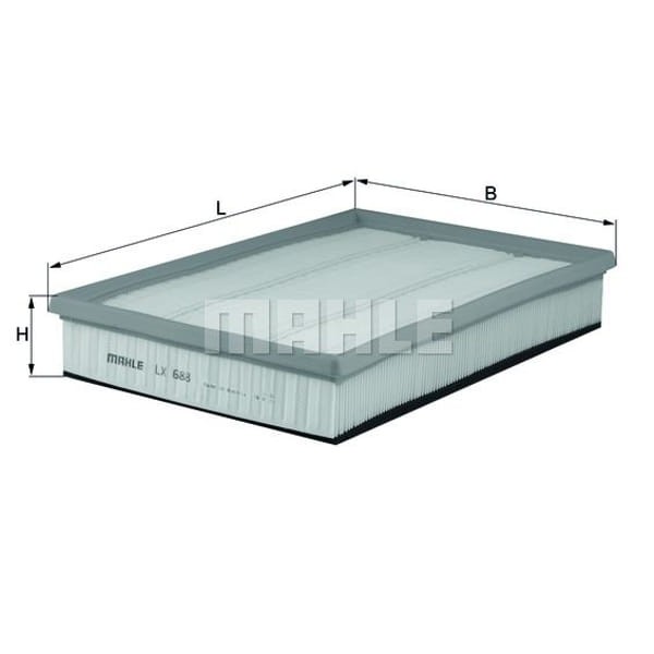 KNECHT LX688 Hava Filtresi Sharan / Alhambra / Galaxy 1.8T 20V 1.9 TDI