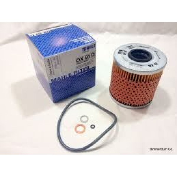 MAHLE-KNECHT OX91D Yağ Filtresi Bmw 3 E30 E36 Bmw 5 E34 316I 318I 518I 