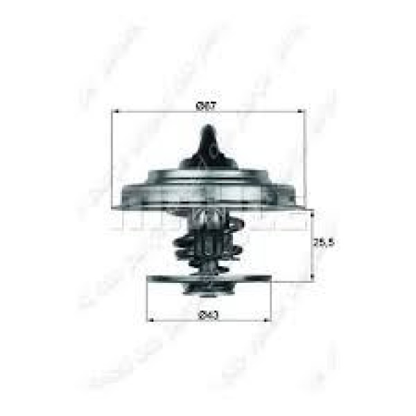 MAHLE TH387 Termostat Komple Mercedes-Benz B Class W245 87C