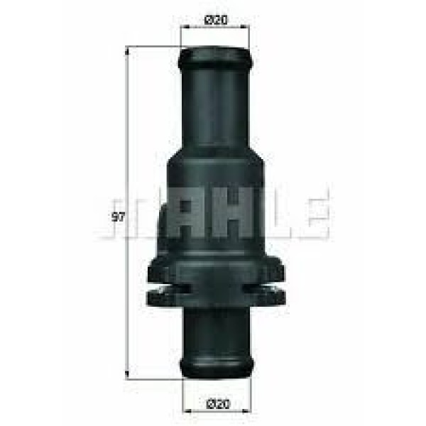 MAHLE TH580 Termostat Komple 80C Golf V - Passat 05-10 Altea 06-09 Leon 05-09 A6 06-11 A8 05-10