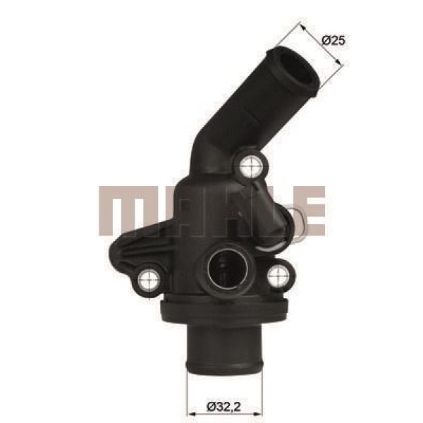 MAHLE TI1187 Termostat 87° Vaneo A160 Om.668 Mercedes-Benz