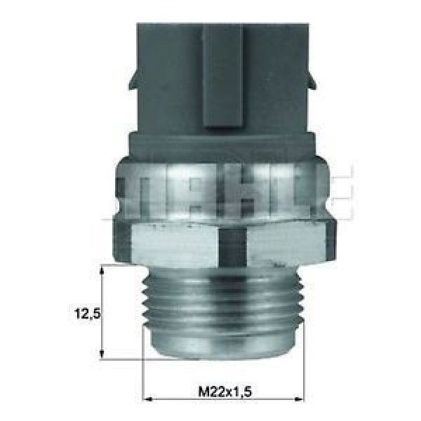 MAHLE TSW48D Fan Müşürü 91-102C Golf III 4 Polo Passat Lt35 