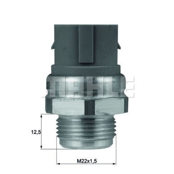 MAHLE TSW49D Fan Müşürü 79-90C Golf IV Bora Passat Caddy 97-