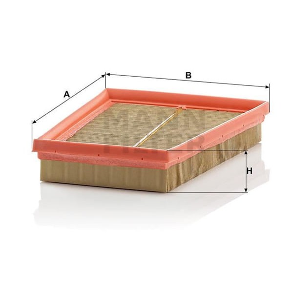 MANN C2050 Hava Filtresi Fiesta V 05- Fusion 1.6 TDCI 90Hp