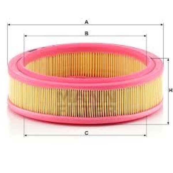 MANN C22331 Hava Filtresi Renault R5 II 1.1 45Hp 10 84-03 95