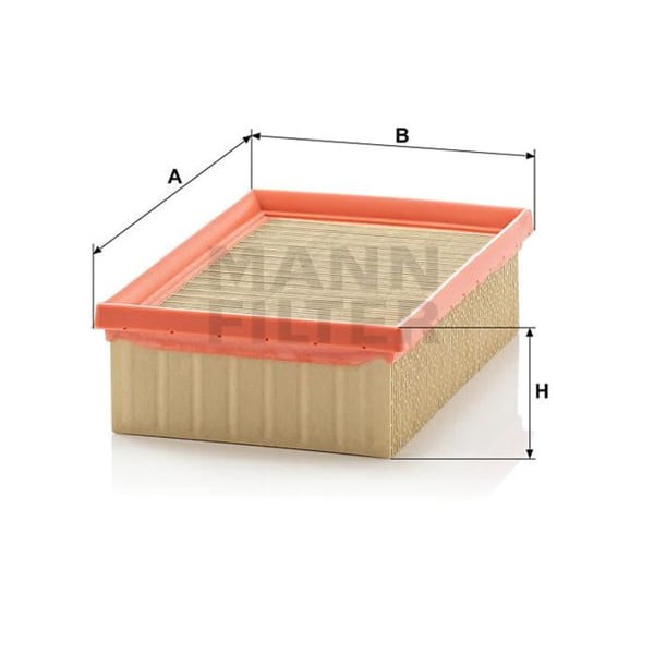 MANN C2282 Hava Filtresi Laguna I 96-00 Safrane 96-00 2.0 16V 140Hp