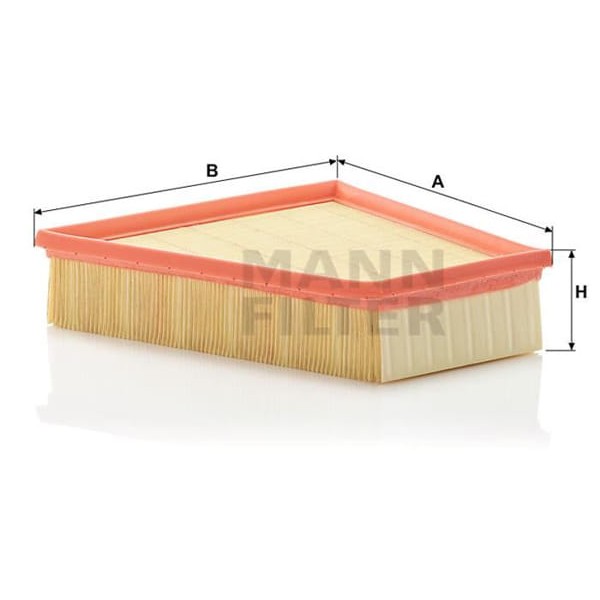 MANN C22952 Hava Filtresi Polo 07- / Toledo IV 12- Ibiza V 09- / Fabia 00- 1.2 1.4