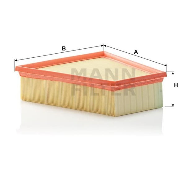 MANN C22953 Hava Filtresi Polo 01- / Cordoba 02-09 Ibiza 02-09 / Fabia 00-08 1.9 TDI 1.4 TDI 1.8T