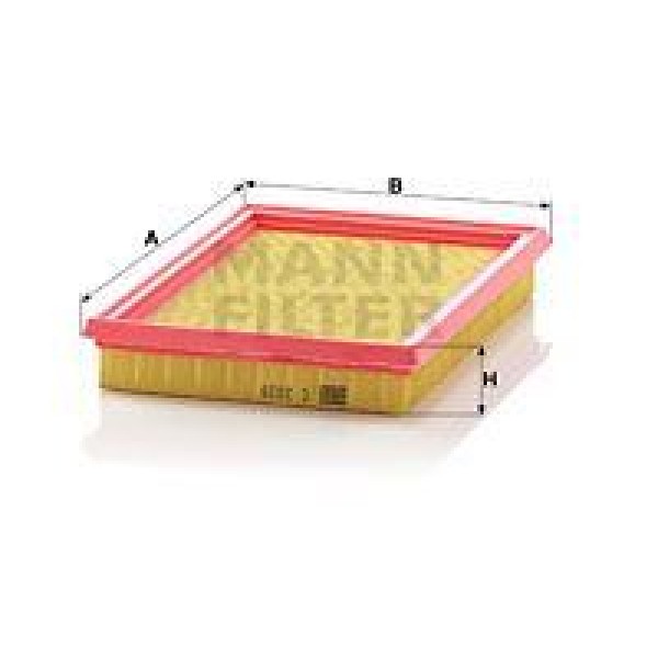 MANN C2329 Hava Filtresi Civic 96-00 / Primera P11 96-00 Almera 95-00 Juke / Legacy 89-94 1.4 1.6