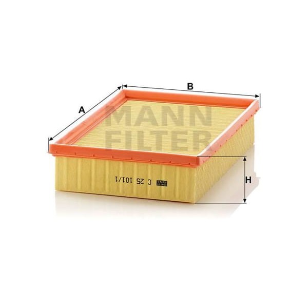 MANN C251011 Hava Filtresi 307 Sw / C4 1.4 1.6 16V 2.0 16V 