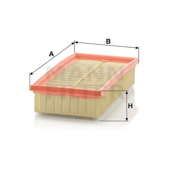 MANN C2567 Hava Filtresi Scudo / 407 04-  Expert / C5 Jumpy 1.6 HDI 1.6 Mtj Dv6Ted4