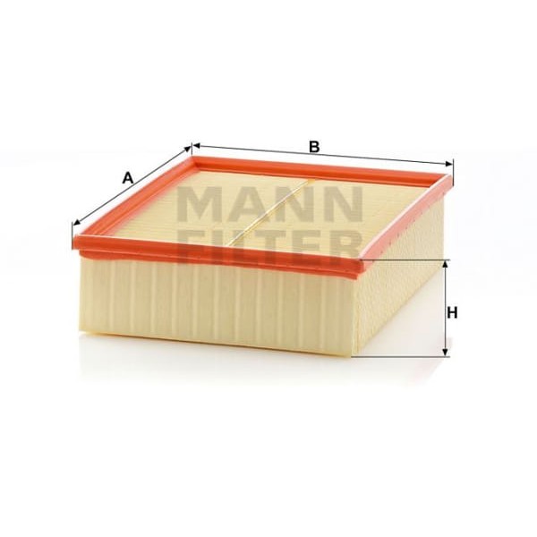 MANN C262061 Hava Filtresi Passat / A4 A6 Quattro 2.5 TDI
