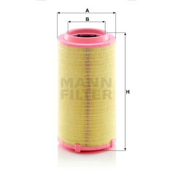 MANN C27038 Hava Filtresi Dıs Man Tgs-Tgx Euro 6