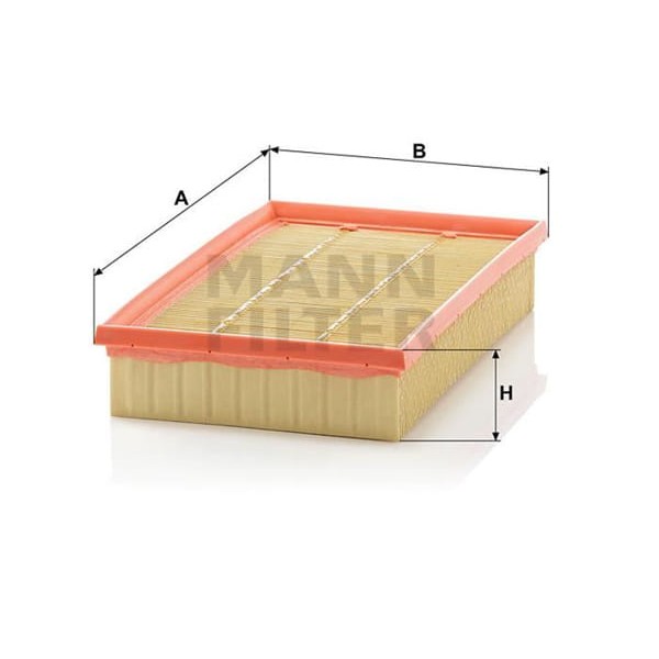 MANN C28110 Hava Filtresi Cmax 05-07 Focus II 05- Focus II 04-12 / S40 V50 04- 1.8 2.0 TDCI