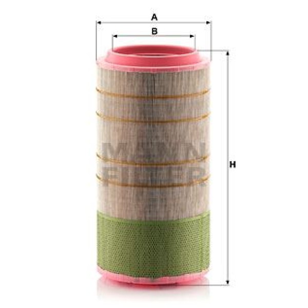 MANN C281275 Hava Filtresi Neoplan Seri Temsa Diamond Man Lıons 