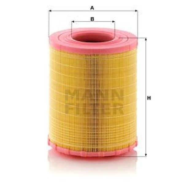 MANN C29010 Hava Filtresi Atego 98-04 Atego II Axor 04- Atego III 13- 