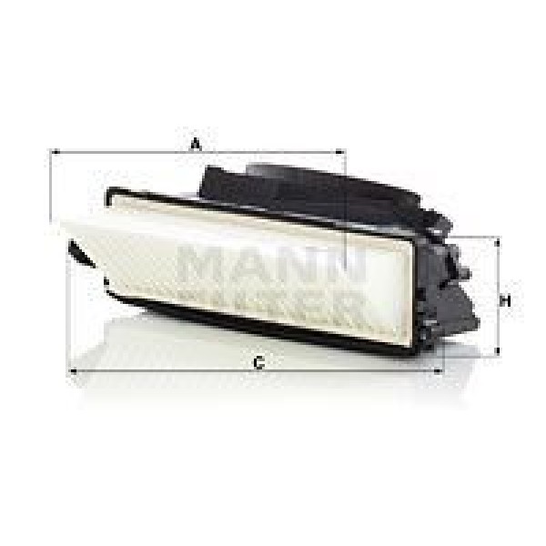 MANN C29035-2 Hava Filtresi W221 
