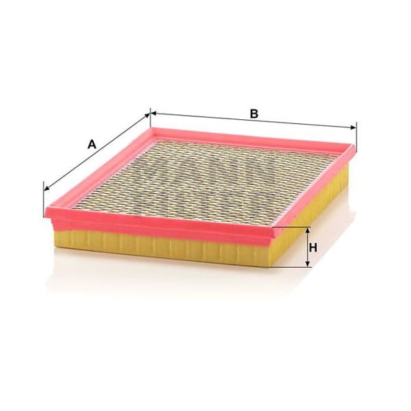 MANN C2975 Hava Filtresi Cherokee 01- Commander 05- 2.5 CRDI 2.8 CRDI 3.0 CRDI 3.7 4.7