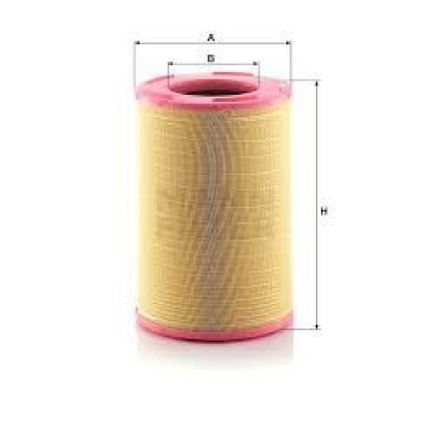 MANN C3012401 Hava Filtresi Scania 4 Seri 114C G L-124C G L-144 G 94C D G -Pgrt Serı