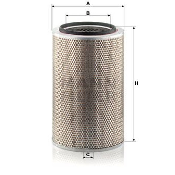 MANN C301537 Hava Filtresi Mercedes Sk 1838-1840-1844-1850-1935-2538-2544-2635-2638-3538 O403-O404