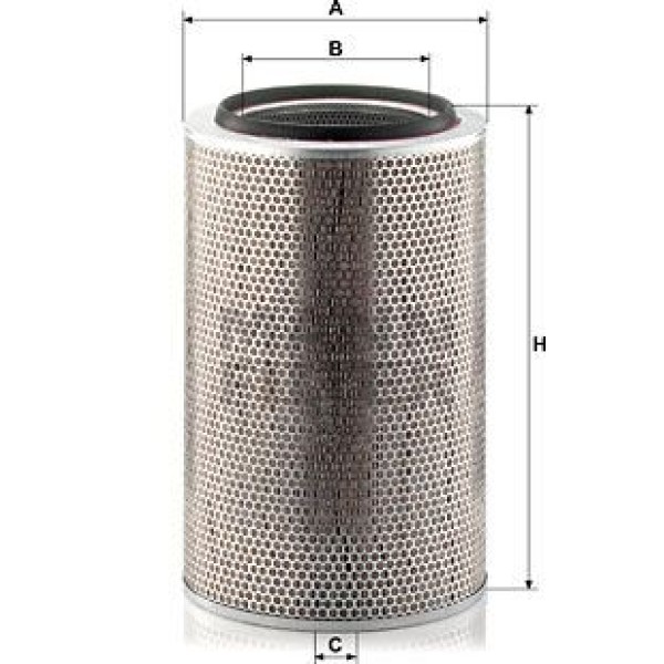 MANN C308502 Hava Filtresi Man F20 00- F 90- Lıon S Merce