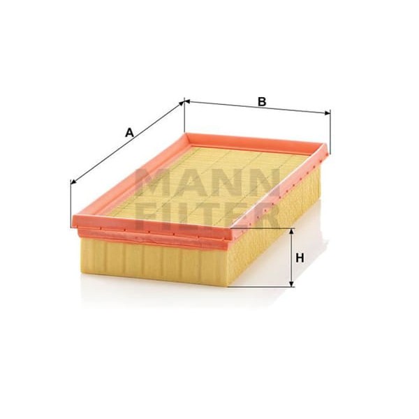 MANN C3091 Hava Filtresi Rover Mg Tf 115 115Hp 03 02- 