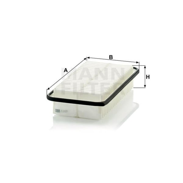 MANN C3127 Hava Filtresi Yaris 06-11 1.4 D4D 