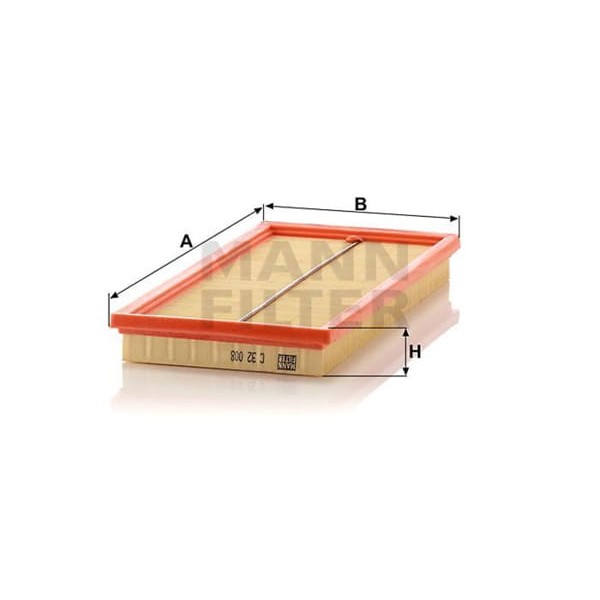 MANN C32008 Hava Filtresi Punto Evo / Mıto 1.4 16V